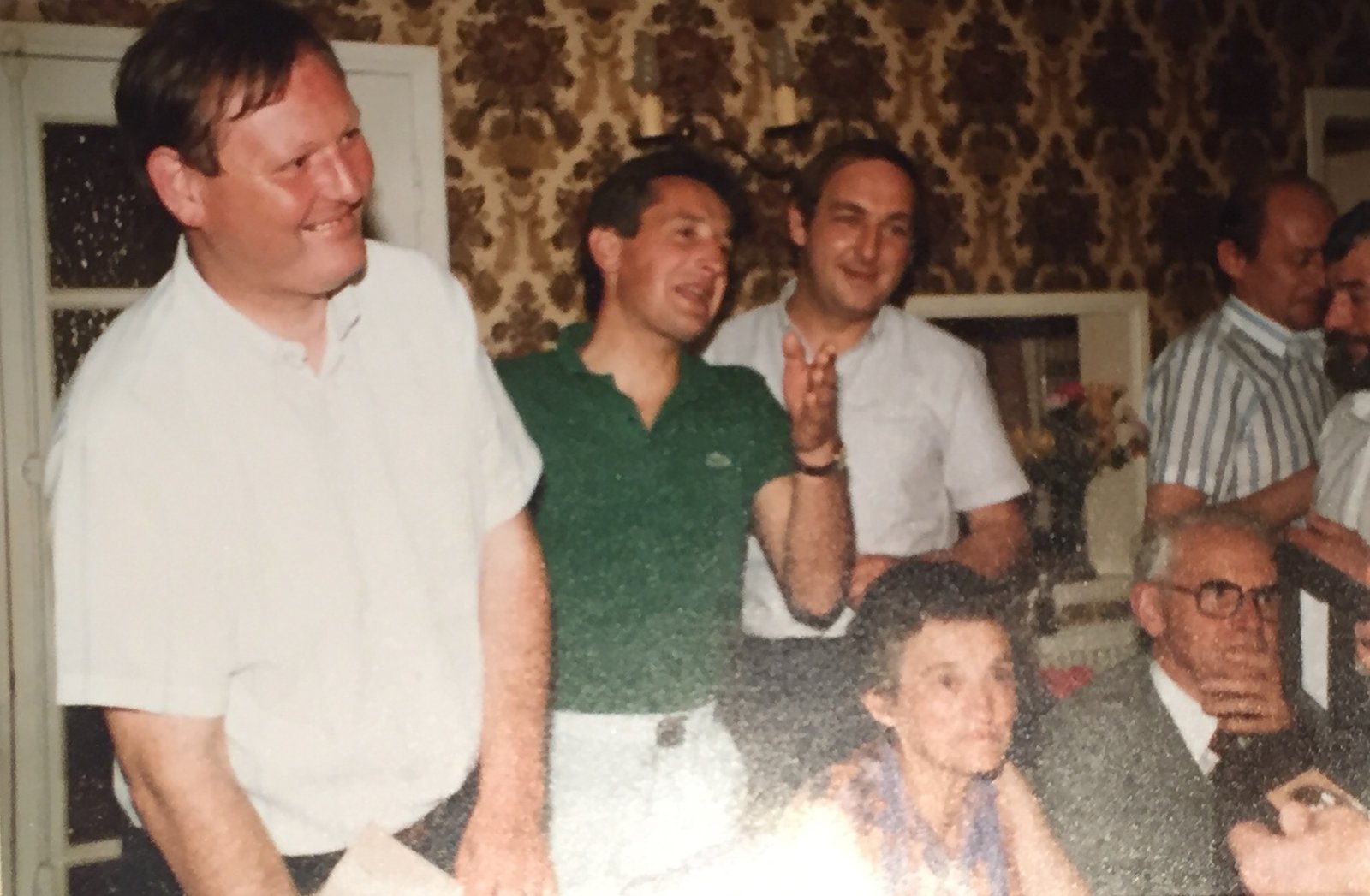 Remise de médailles par le président CHATEL
